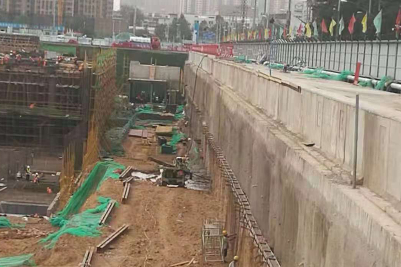 大型地下綜合空間,地下綜合管廊（幸福林帶）基坑支護工程